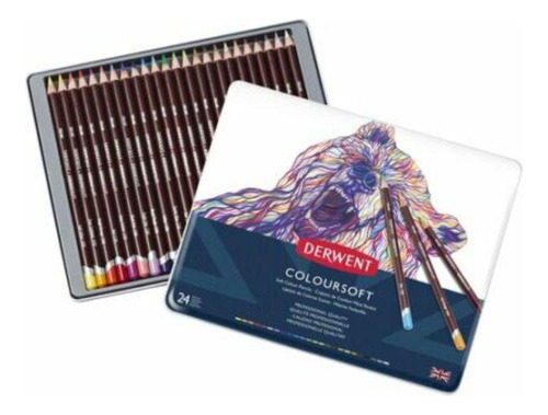 Color Derwent Coloursoft Permanente X24