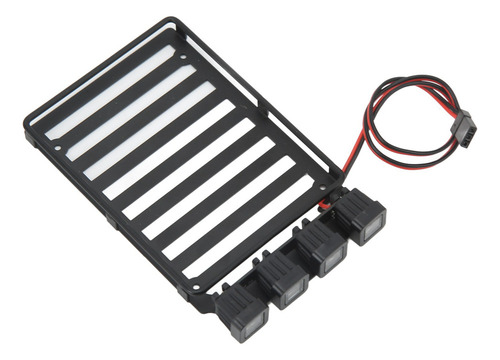 Portaequipajes Rc Roof Rc Con Luz Led Para Techo De Coche Rc