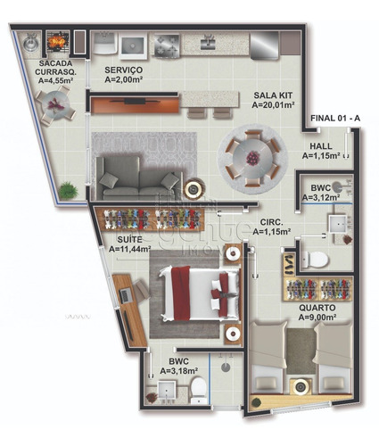 Imagem 5 de 6 de Residencial Floripa No Itacurubi Florianopolis - V-80810