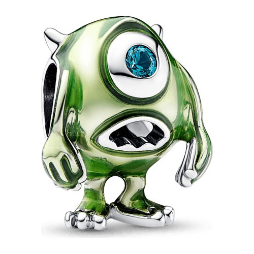 Charm Compatible Con Pulsera Mike Wazowski De Disney Pixar