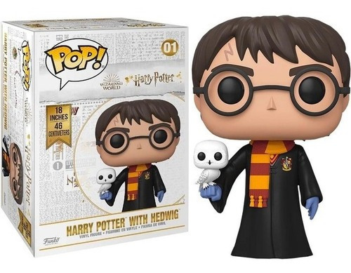 Funko Pop! Harry Potter With Hedwig #01 18 Inch Polegadas (Usado)