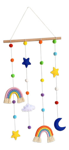 Colgante De Pared De Macramé Para Cuarto De Niños, .