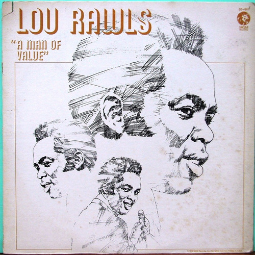 Lou Rawls - A Man Of Value - Lp Made In Usa Año 1972