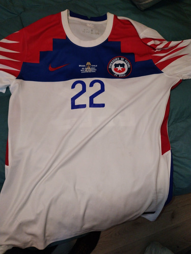 Camiseta Chile Copa América 2021 Usada En Cancha - Brereton