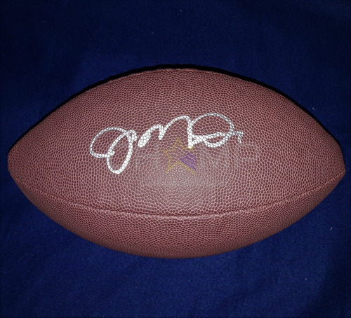 Balon Firmado Joe Montana San Francisco 49ers Autografo Nfl