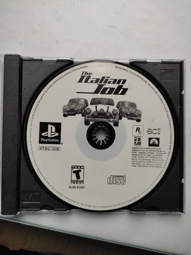 Italian Job Ps1 Ps2 Ps3 Playstation One