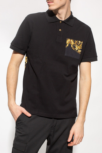 Playera Versace Jeans Couture Pique Polo Shirt Hombre