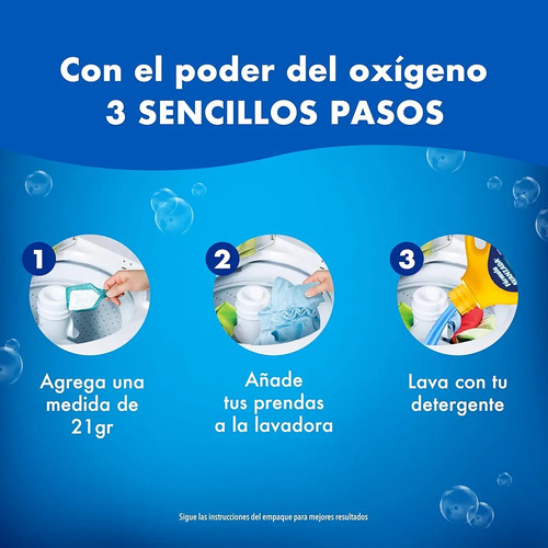 Quitamanchas En Polvo Multiusos Oxiclean 2 Piezas 2kg C/u