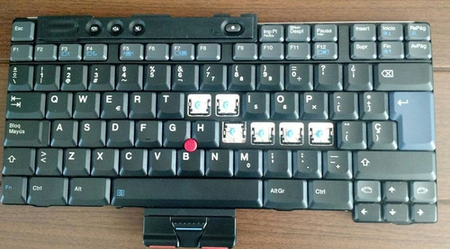 Teclado Ibm Thinkpad T40 T41 T42  Español Le Faltan 6 Teclas