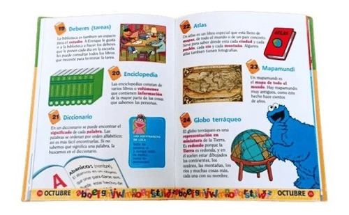 Libro Infantil Aprendo Cada Día Con Plaza Sésamo 3 Tomos