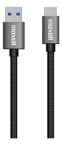 Cable Usb A A Tipo C 1.8mts - Maxell Color Gris