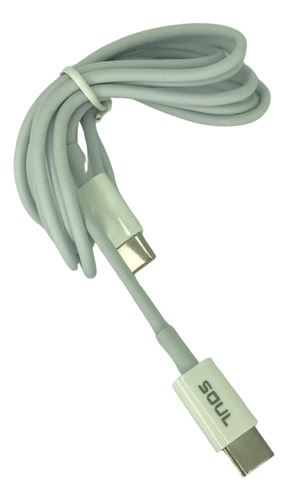 Cargador Viajero Pd+usb Tipo C A Tipo C Color Blanco