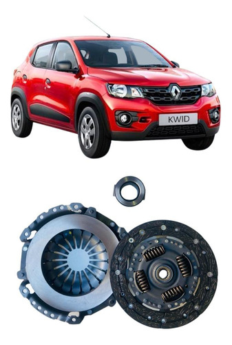 Kit Embreagem Kwid 1.0 2018-2022 Reindustrializado