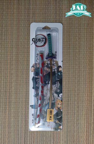 Mini Espada Katana De Metal Demon Slayer Coleccionable (Usado)