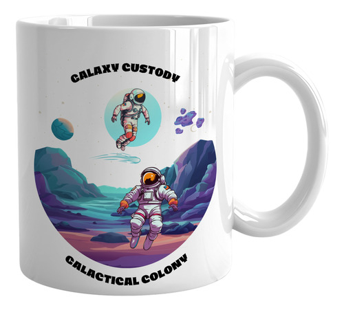 Taza Desayuno Colonia Galáctica Astronauta