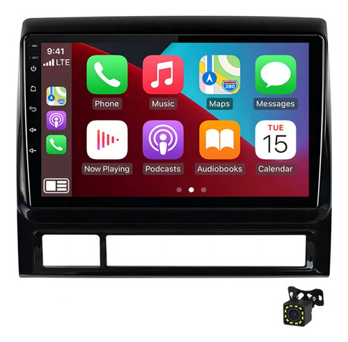 Estéreo 2gb Carplay Cámara Para Toyota Tacoma 2006-2014 Gps