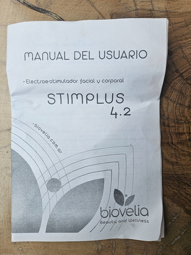 Electroestimulador Facial Y Corporal Biovelia Stimplus 4.2 (Usado)