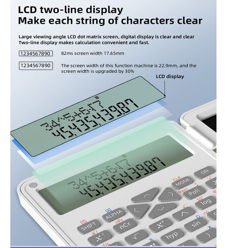 Para Calculadora Científica Kwalux C Tablet Smart Y 240