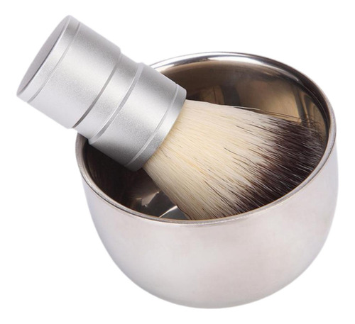 Kit De Cuenco Y Cepillo Para Jabón De Afeitar Para Hombre,