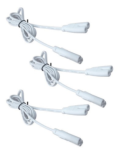 Continuación Lámparas Led, Mxcbn-003, 3pzs, 1m, 13x6.5mm, Bl Estructura Blanco