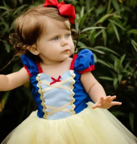 Fantasia branca best sale de neve criança