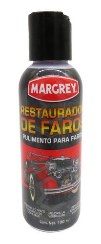 Restaurador Para Faros Excelente Acabado 130 Ml Margrey