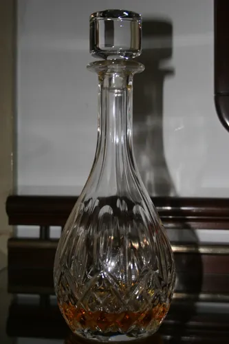 Botella Licorera Cristal (Usado)