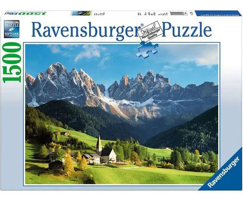 Puzzle 1500pz Italia Dolomites - Ravensburger 162697