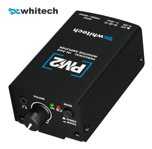 Amplificador De Fone Pm2 ( Xlr + P10 ) - Whitech
