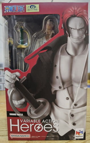 Shanks Ver. 1.5 - Variable Action Heroes - Megahouse Nueva (Usado)