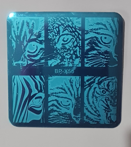Placas De Stamping Cuadradas Originales Bornpretty