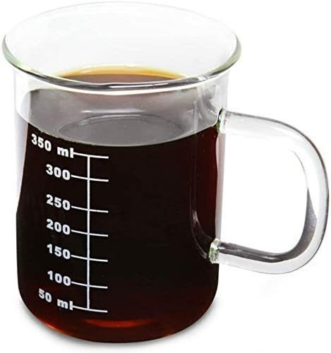Taza De Laboratorio Generic, Vidrio De Borosilicato, 350ml