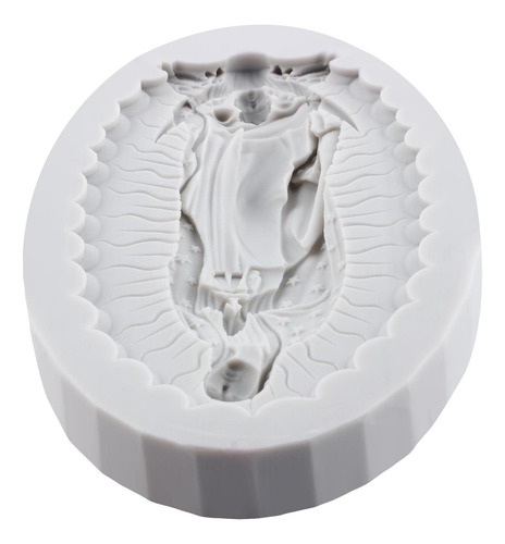 Moldes Yanqinms De Silicona Para Fondant Con Forma De Virgen