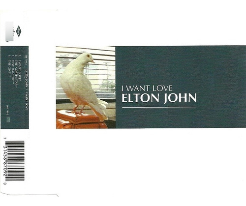 Cd I Want Love (elton John) Estándar