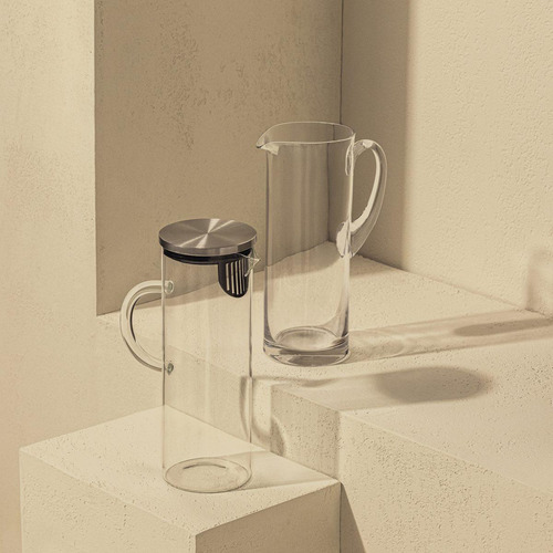 Jarra De Vidro 1,3l C/ Tampa Classic Oxford