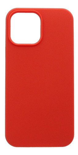 Carcasa Para iPhone 13 Liquid Silicon - Cofolk + Hidrogel Color Naranjo
