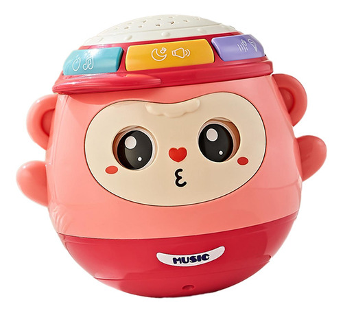 Tambor De Mano Para Niños Pequeños, Forma De Mono, Regalo
