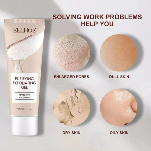 - Gel Exfoliante Purificante, Exfoliante Facial Para Rostro