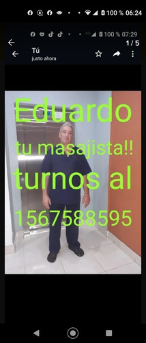 Imagen 2 de 5 de Masajista Masculino Profesional,zona San Cristobal,boedo,cap