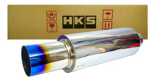 comprar Escape Alto Flujo Muffler Hks Punta Ionizada 2  - 3.5  