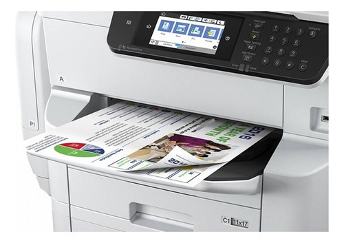 Impresora multifunción a color Epson WorkForce Pro C878R con wifi 127V