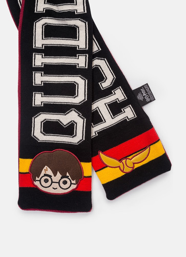 Cachecol Infantil Harry Potter - Puket Preto