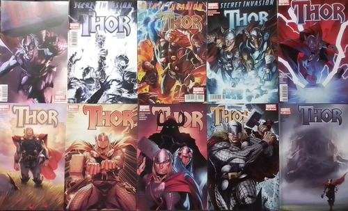 Lote De Cómics Thor - Marvel Comics México Nuevos
