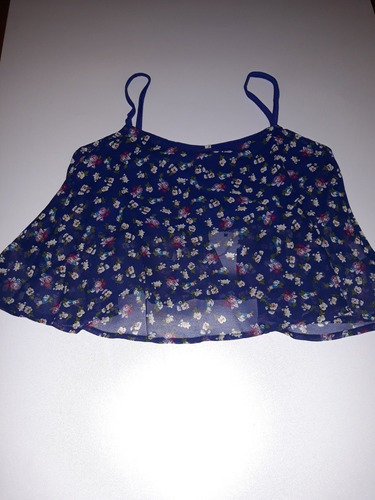 Remera Pupera Gasa Con Top Interno Oferta Talle 2