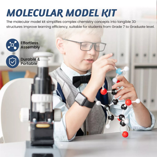 Kit De Modelos Moleculares, Juguete Educativo, Juego De Ense