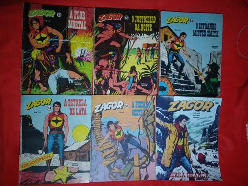 Tex Apresenta - Zagor Ed. Vecchi Coleção Completa (Usado)