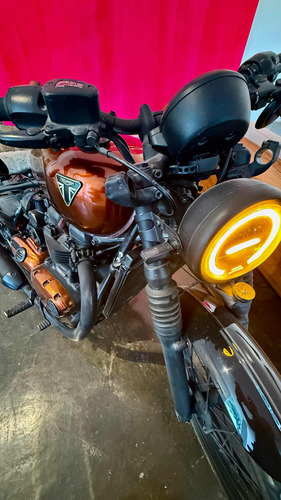 Triumph Bobber 1200 Cc Customizada Pela Dragão Motos