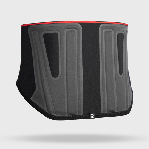 Cinturón Lumbar De Sujeción Adulto R100 Negro Tarmak