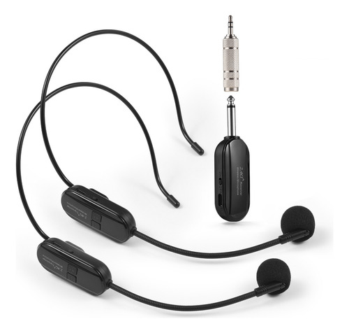 . Micrófono, Auriculares Inalámbricos De 2,4 G, Alcance De
