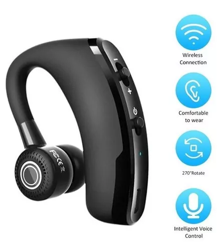 Auriculares inalámbrico Bluetooth 5.0, Negro metalizado, Dual